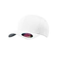 thumbnail image 1 of Top Headwear Flex Fit Baseball Cap - White - Large/X-Large, 1 of 2