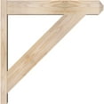 thumbnail image 3 of Ekena Millwork 5.50"W x 26"D x 26"H Traditional Smooth Craftsman Outlooker, Douglas Fir, 3 of 4