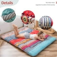 thumbnail image 5 of GOODONE Japanese Floor Mattress Futon Mattress Boho Design Sleeping Mat Twin Size, 5 of 7