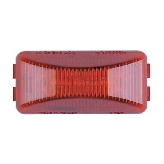 Maxxima Clearance Light, LED, Red, Surf, Rect, 2-1/2L M20320R