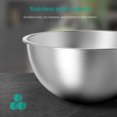 thumbnail image 7 of TINANA Mixing Bowls Set, Stainless Steel Mixing Bowls, 6 PCS Metal Nesting Storage Bowls for Kitchen, Size 8, 5, 4, 3, 1.5, 0.75 QT, Great for Prep, Baking, Serving, 7 of 7