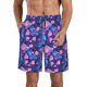 thumbnail image 1 of Fotbe Blue Skull Rose Trajes de Baño Estampados para Hombre, Shorts de Verano de Secado Rápido, Ropa de Playa, Bañadores-3X-Large, 1 of 6