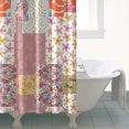 thumbnail image 4 of Pioneer Flower Floral Print Pattern Shower Curtain 72"x72" ,Bathroom Decorative Shower Curtains Set with 12 Hooks,Modern Waterproof Washable Shower Curtain, 4 of 6