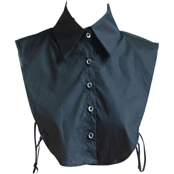 CAILDANL Choker Necklace Unisex Women Peter Pan Detachable Lapel Shirt Fake False Collar