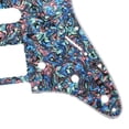 thumbnail image 3 of SSH Electric Guitar Pickguard Scratch Plate for SQ Guitar Parts Colorful, 3 of 8