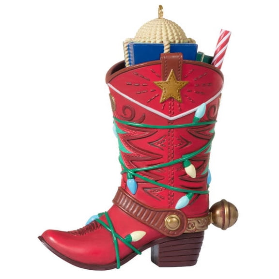 Hallmark Ornament 2020 Boot Kickin' Christmas