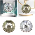 thumbnail image 2 of YIEMEEN 100mm Desk Clock with Quiet and Luxurious Crystal Detail Clocks for Business, 2 of 13