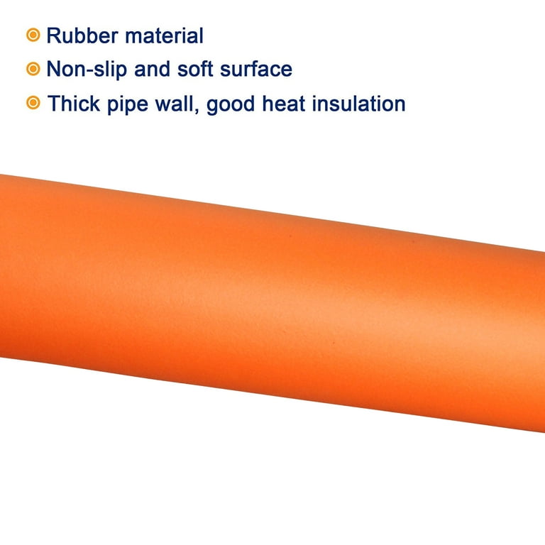 Home Intuition 25 foot Foiled Fiberglass Pipe Insulation Wrap, 3