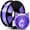 Silk Purple, variant on Geeetech 3D Printer Silk Purple PLA Filament 1.75mm 1kg Spool (2.2lbs), Dimensional Accuracy +/- 0.03mm