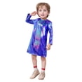 thumbnail image 1 of SXcggal One Robe à Paillettes Fines pour Enfants Manches Longues Col Rond Robe Droite Respirante Mignonne Décontractée Robe Fille, 1 of 3