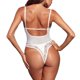 thumbnail image 4 of Gibobby Conjunto de lencería Sexy Conjunto De Lencería Erótica Cuello V Lencería erótica Sexy para Mujer, Vestido de Piel Sexy y Casual, Mujer Sexy(Blanco, CH), 4 of 5