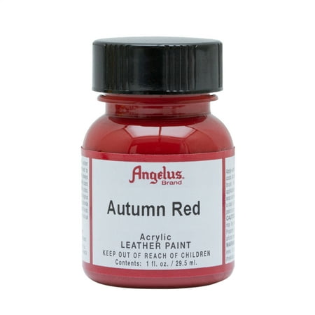 UPC: 0086366711842 | Angelus® Acrylic Leather Paint  1 oz.  Autumn Red