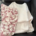 thumbnail image 3 of Pijamas japoneses bonitos de hellokitty para mujer, franela de invierno, además de terciopelo grueso, conjunto de ropa para el hogar con dibujos animados de celebridades de internet, 3 of 5