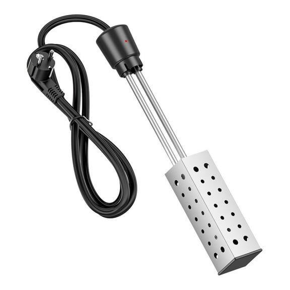 Portable Outdoor Pool Heater 2500W Immersion Heater for Pools with 304 Stainless Steel Heating and Fast Warmth for Home Use