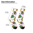 thumbnail image 2 of Goofa Cactus And Insects Pattern Children's Crew Socks, Kids' Daily Wear and Sports Socks, Breathable Socks, Sports Socks, Moisture-Wicking Socks for Children, 2 of 6