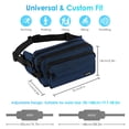 thumbnail image 2 of Riñonera AGPTEK RFID impermeable con cintura ajustable, 2 of 7