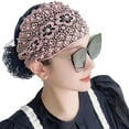 thumbnail image 2 of Women's Floral Lace Headbands - Pearl Encrusted Wide Elastic Hair Accessories for Fashionable Styles and Everyday Wear, 2 of 3