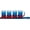 Americana, variant on Silipint: 6oz Silicone Flight Taster, Unbreakable, Non-Toxic, Dishwasher Safe - Pack of 4