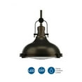 thumbnail image 4 of Fresnel Lens LED Collection Oil Rubbed Bronze Clear Fresnel Glass Coastal Pendant Light, 4 of 13
