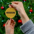 thumbnail image 3 of Missouri Black and Gold Ceramic Ornament, 3 of 3