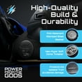thumbnail image 3 of Hifonics Zeus ZS65CXS 6.5 Inch 3 Way 300W Shallow Coaxial Speakers, 2 Pack, 3 of 7