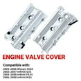 thumbnail image 4 of Engine Parts Aluminum Valve Covers Compatible with Infiniti FX35 G35 M35 Nissan 350Z 2003-2008 3.5L V6 Replace 13264-AM610 036-0009 13264-AM600 036-0008 13270-8J112 13270-8J102, 4 of 5