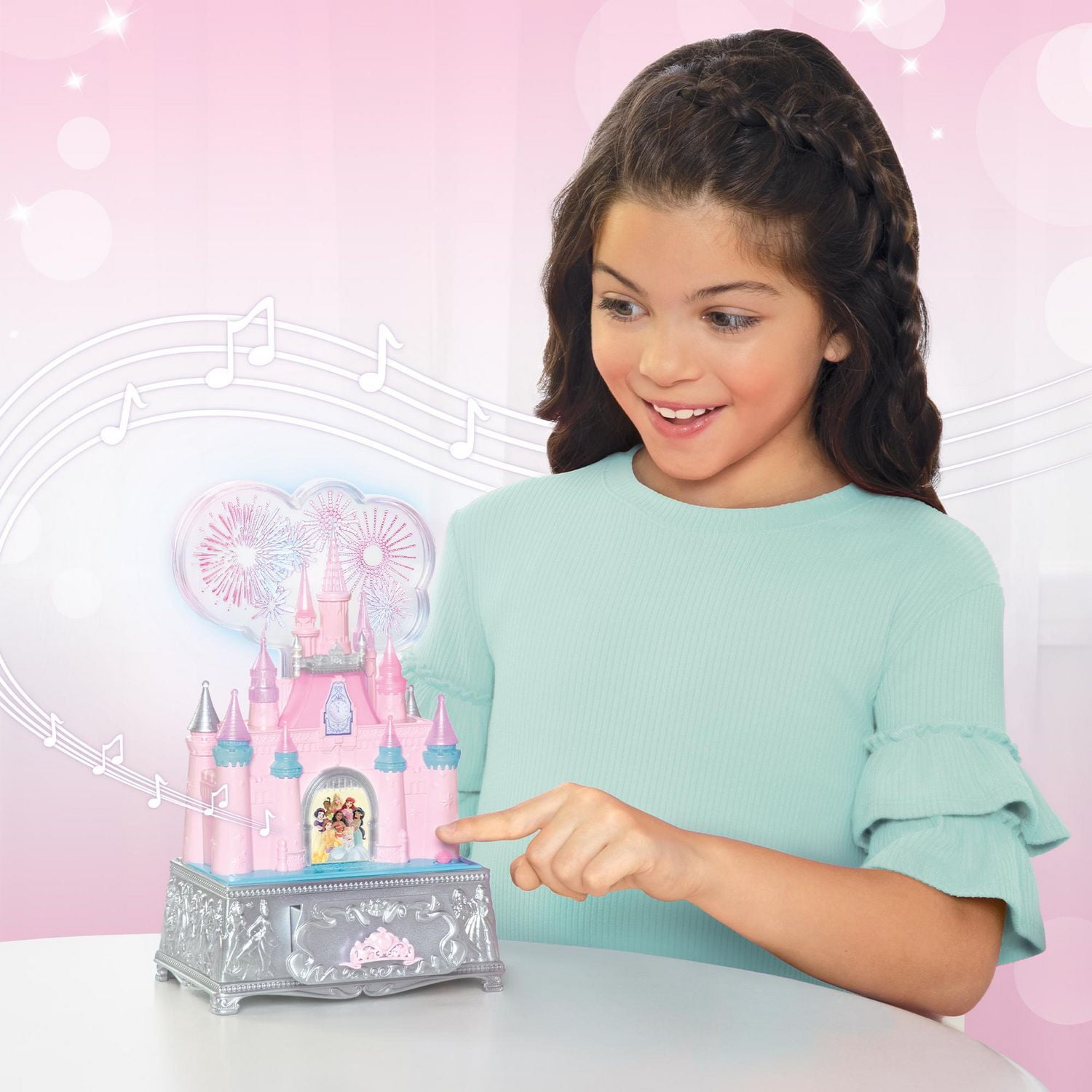 Princess Wishes 100th Celebration Castle Jewelry Box