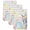 Multicolor, variant on Easter Bunny Kitchen Towels Set of 3, Blue Easter Eggs Spring Floral Linen Absorbent Dish Towels for Kitchen, Microfiber Hand Towel, Quick Drying Tea Towel for Cleaning Decorative Dishcloths