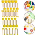 thumbnail image 4 of BUYISI Brosses Rondes de Haute Qualité 20/30 Pcs pour Enfants - Ensemble Polyvalent de 20 Pcs, 4 of 5