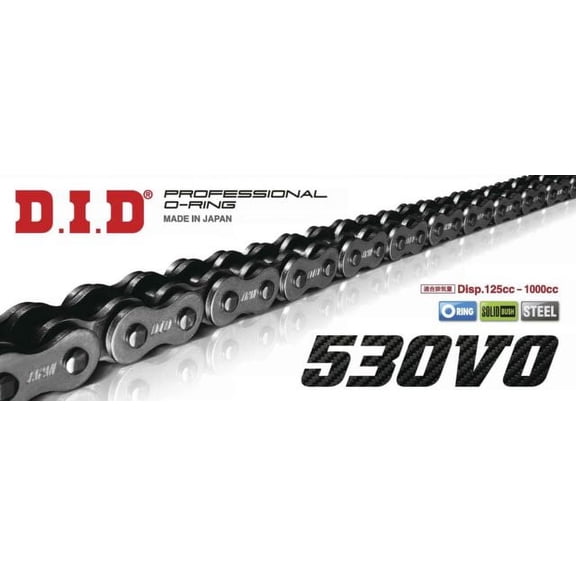 530VO Series Professional O-Ring Chain, 116 Links