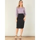 thumbnail image 2 of INSPIRE CHIC Blusa de estrellas con lunares brillantes dorados de manga larga metálica vintage para mujer Morado oscuro S, 2 of 6