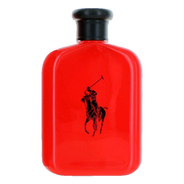 Ralph Lauren Polo Red EDT Spray for Men, 4.2 oz, Grapefruit