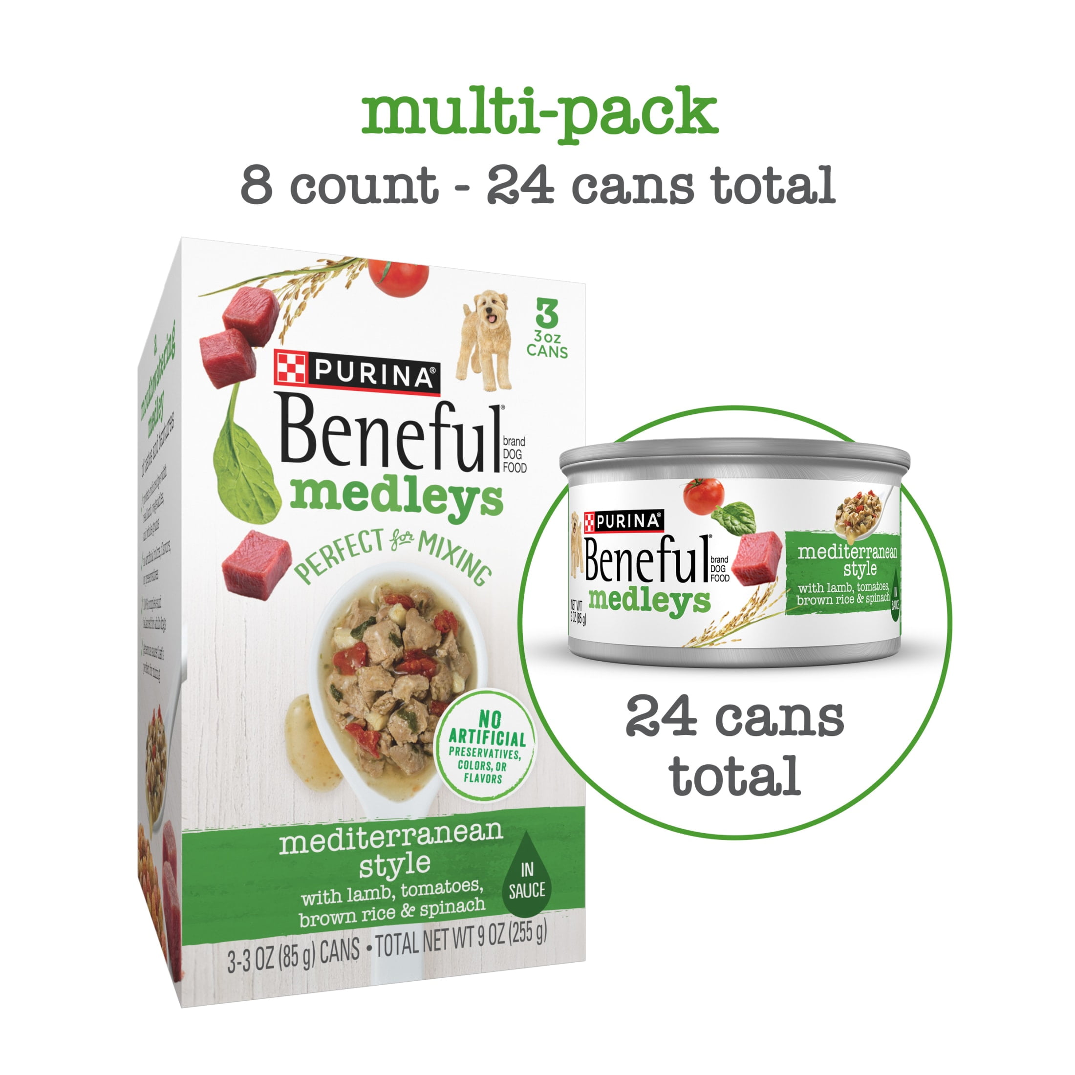 Purina Beneful Medleys Lamb Wet Dog Food 3 oz Cans 24 Pack in Kosovo at 50 Rating 5