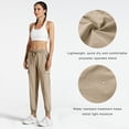 thumbnail image 3 of Pantalones de viaje Libin para mujer, acampada al aire libre, golf, pesca, escalada, safari, senderismo, pantalones cargo, ligeros, de secado rápido, resistentes al agua, tamaño caqui, talla XXL, 3 of 5