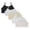 G-5 pack, variant on Girls Bra 8-12Teen Student for Teens & Big Girls Cotton Breathable Teen Sports Bra Elastic Shoulder Straps Running Bra Solid