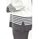 thumbnail image 4 of Conjunto de punto a rayas Roman Fashion / Tallas Extras, 9001 (Gris obscuro) gris oscuro 36, 4 of 6