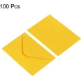 TRAHOOMini Envelopes, 100 Pack Mini Gift Card Business Card Envelope