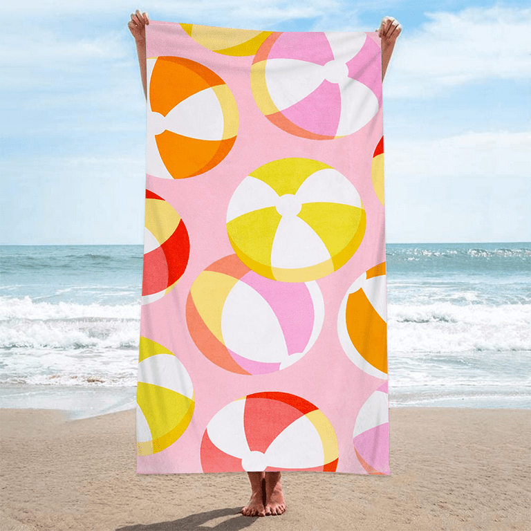 SYOURSELF Microfiber Beach Towel for Travel, Quick Dry Beach Towels,Extra  Large,Super Absorbent,Lightweight Sand Free Towel for Pool,Swim,Water