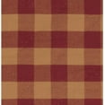 thumbnail image 2 of Primitive Bedding Navy Check Bed Skirt, 2 of 3