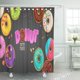 thumbnail image 1 of Cortina de ducha Donuts ABPHQTO 152x180 cm, 1 of 2