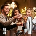 thumbnail image 5 of Bartender Kit - 16 Pieces Stainless Cocktail Shaker Set, Full Bartender Bar Tools for Home Bars Party, 5 of 10