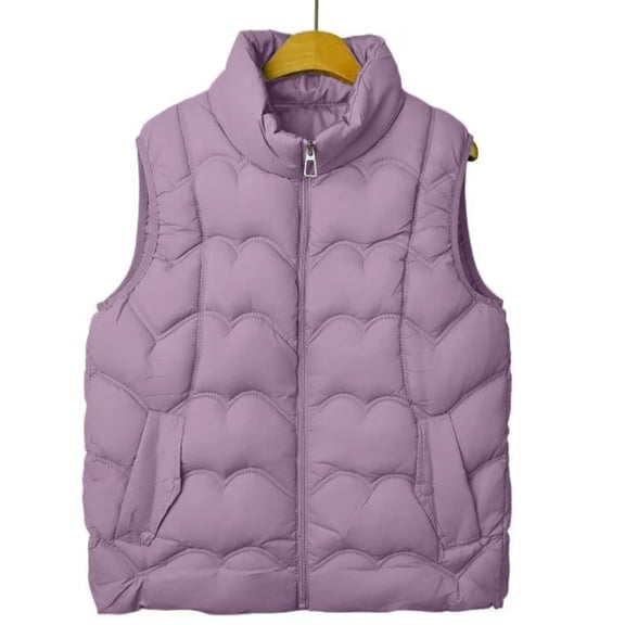 Woman Vest Puffer Vests for Women Full Zip Sleeveless Vest Womens Vests Lightweight Cute Winter Outfits Warm Vest for Women