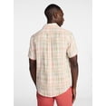 thumbnail image 3 of George Men's Patchwork Shirt with Short Sleeves, Sizes S-5XL, 3 of 5