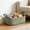 Green, variant on Woven Storage Basket for Bathroom, Toilet Tank Organizer Bin, Decorative Rope Basket for Countertops, Versatile Home Decor Tidying Container for Living Room, Bedroom Shelves