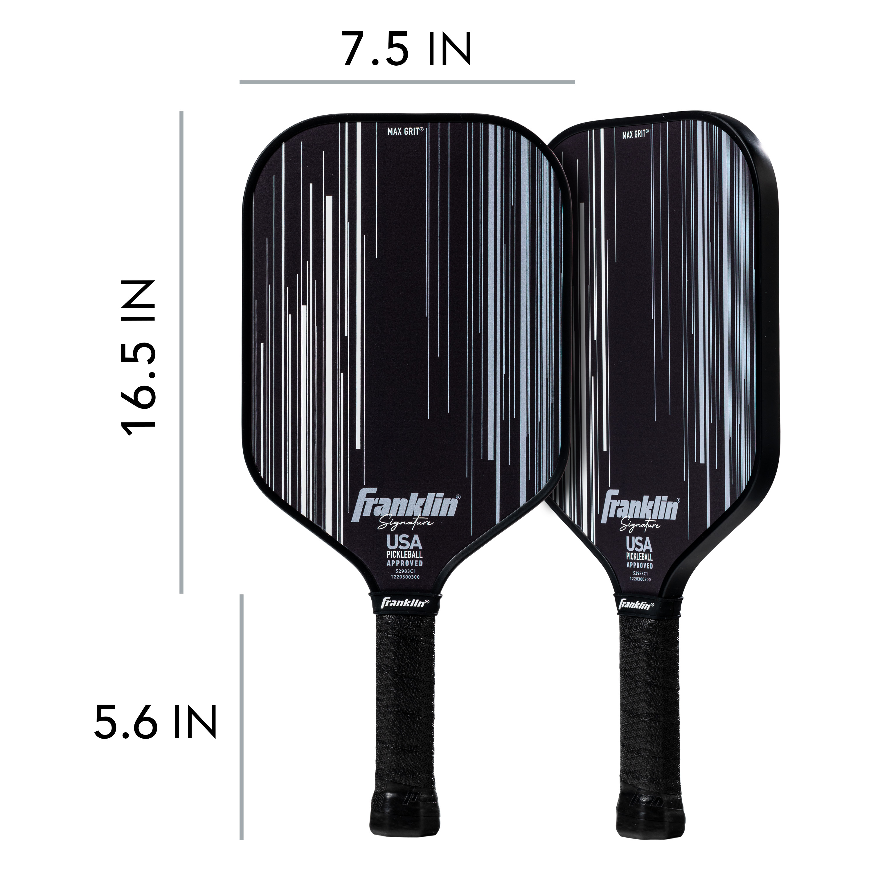 Franklin Sports Pro Pickleball Paddles - Signature Series Pro