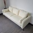 thumbnail image 5 of love2by Couches Three-seater Couches – Comfortable faux leather Couches with strong support, modern living room furniture., 5 of 5