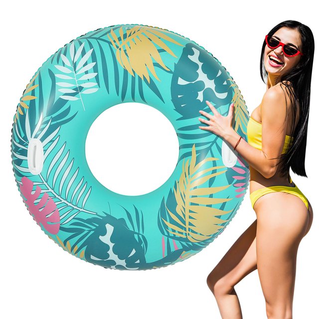 Float de piscina MoKo para adultos, inflable, con asas