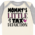 thumbnail image 4 of Inktastic Mommy's Little Tax Deduction Pink Hearts Boys or Girls Long Sleeve Baby Bodysuit, 4 of 5