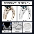 thumbnail image 3 of Jewelry Cleaner, Sterling Silver Jewelry Cleaner Spray, Jewelrys Cleaners Solution for All Jewelrys, Gentle Solution for Diamonds, Gold, Silver (1pcs), 3 of 7