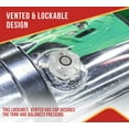 thumbnail image 4 of 2 Pack 4" Fuel Tank Cap Fits and Rubber Gasket Seal, 13" Safety Chain w/ 8" Bail & Two Keys for Mack/International 9200, 9400, 9600, 9900 Models Replaces OEM 600180, 600181-6, 4 of 9